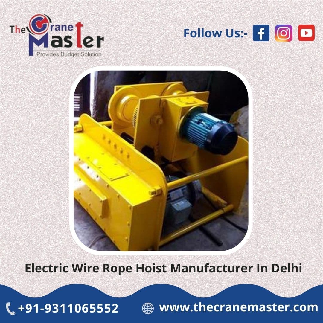 Heavy industrial winch setup