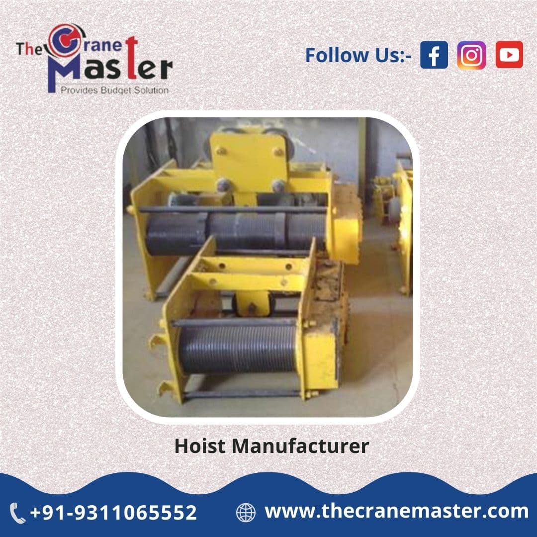 Industrial hoist ready for duty