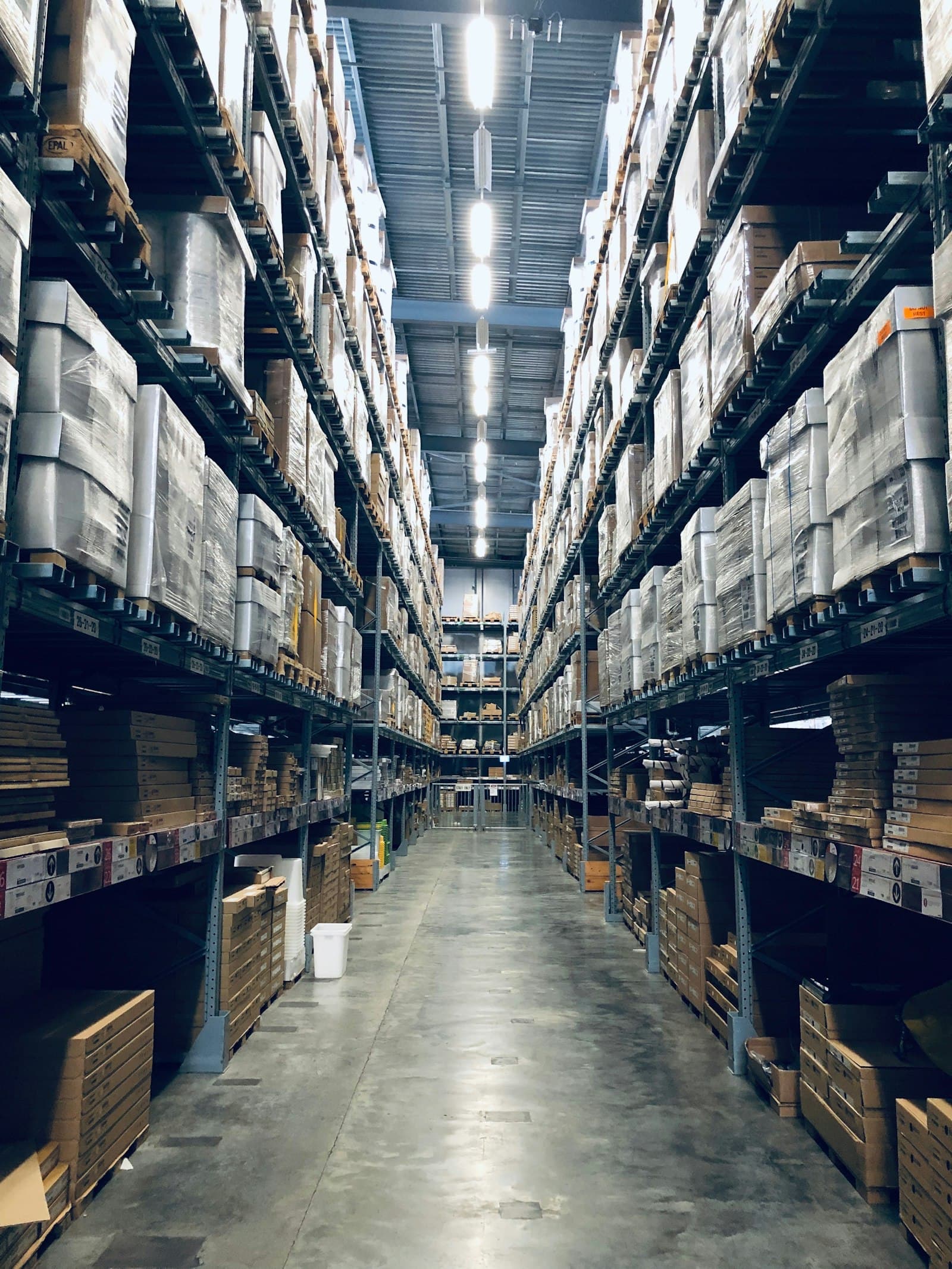 Packaging industrial material handling